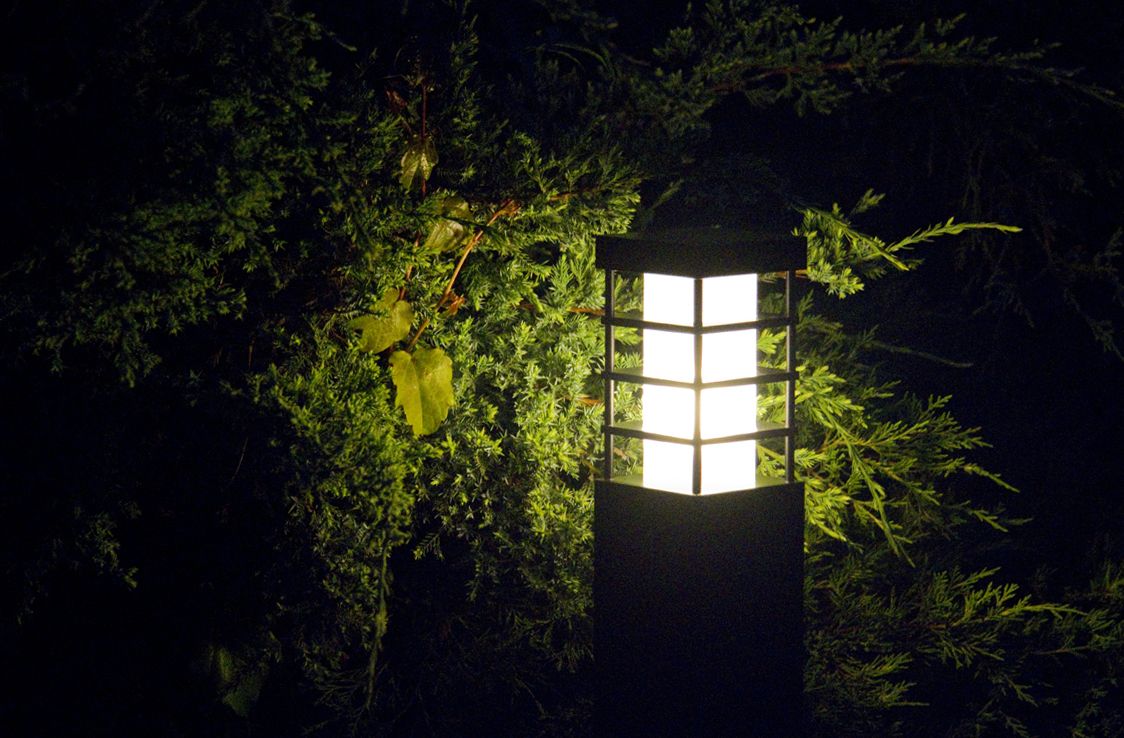 RADO II 2 AL Sockelleuchte außen, Korpus: Silber