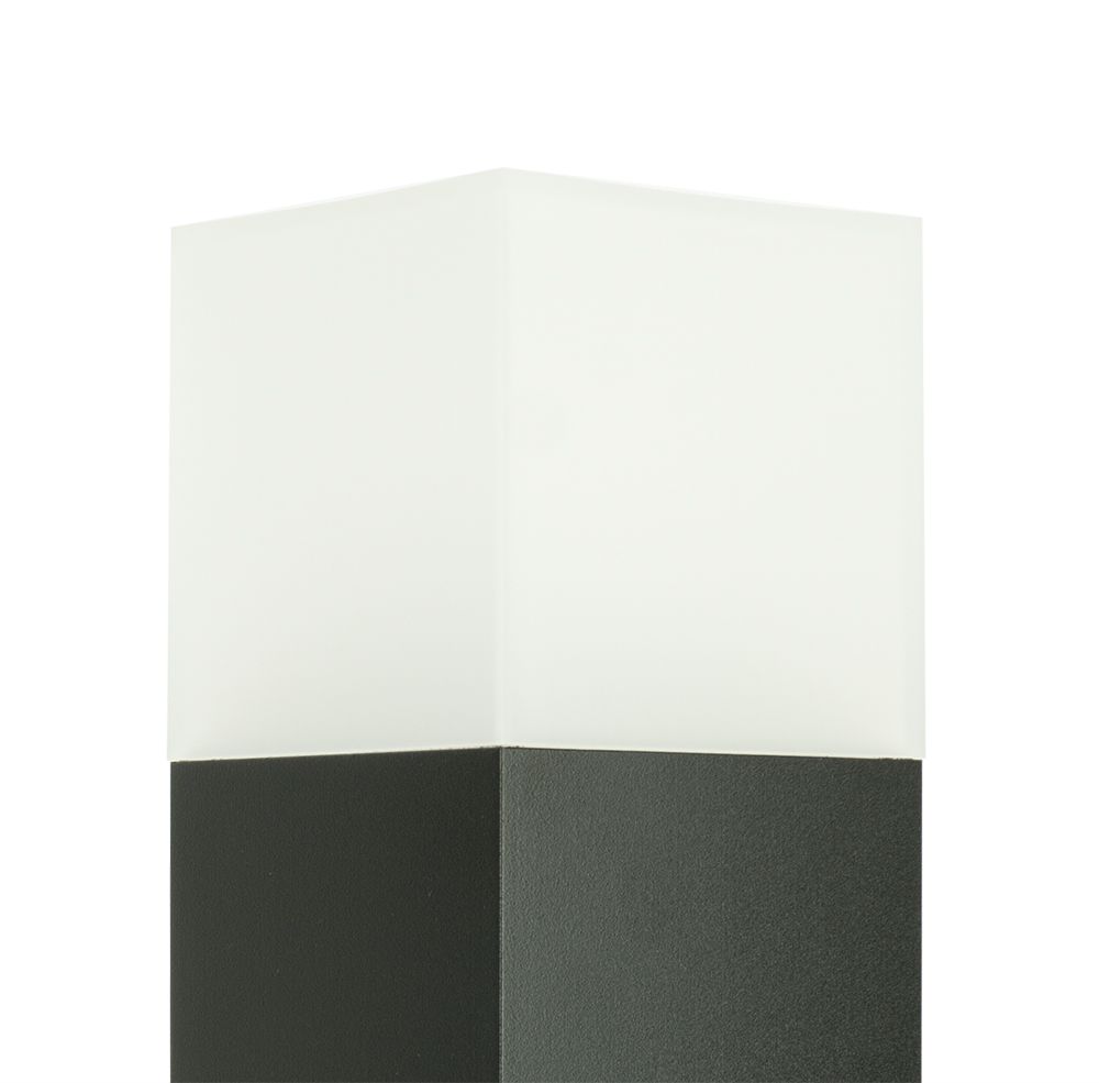 CUBE CB-MAX 400 BL Sockelleuchte außen, Korpus: Schwarz