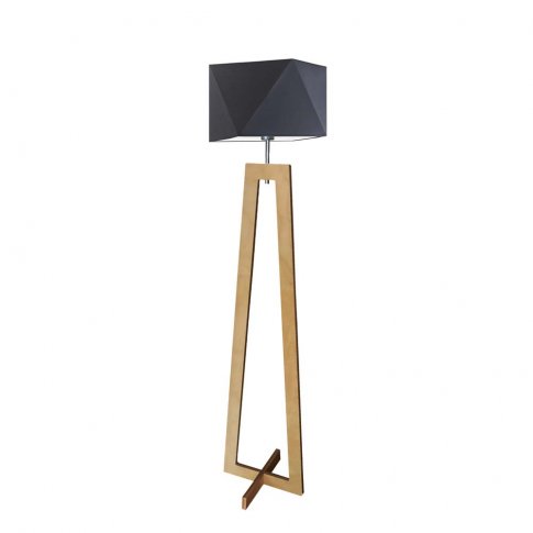 BAKU Stehlampe 1-flammig, Korpus: Holz Eiche