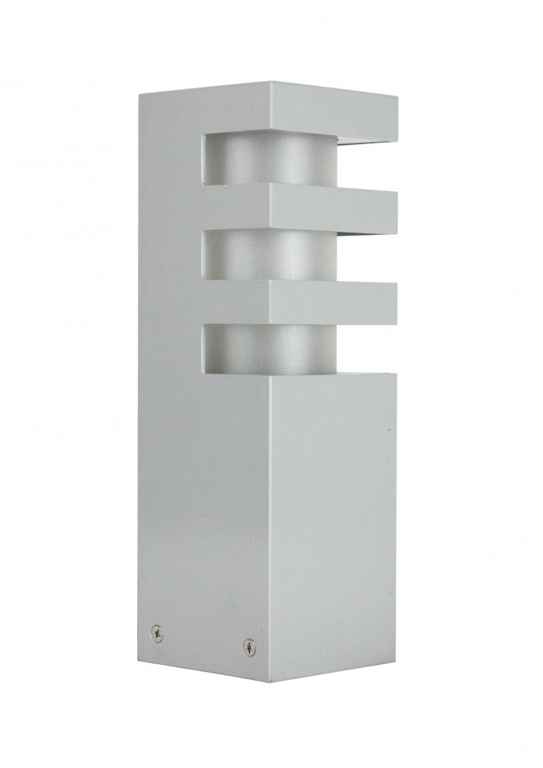 RADO 3 AL Sockelleuchte außen, Korpus: Silber