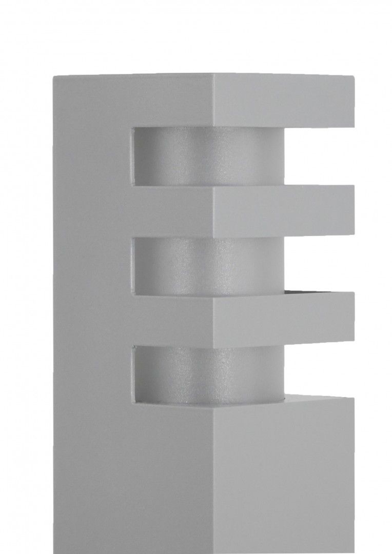 RADO 2 AL Sockelleuchte außen, Korpus: Silber