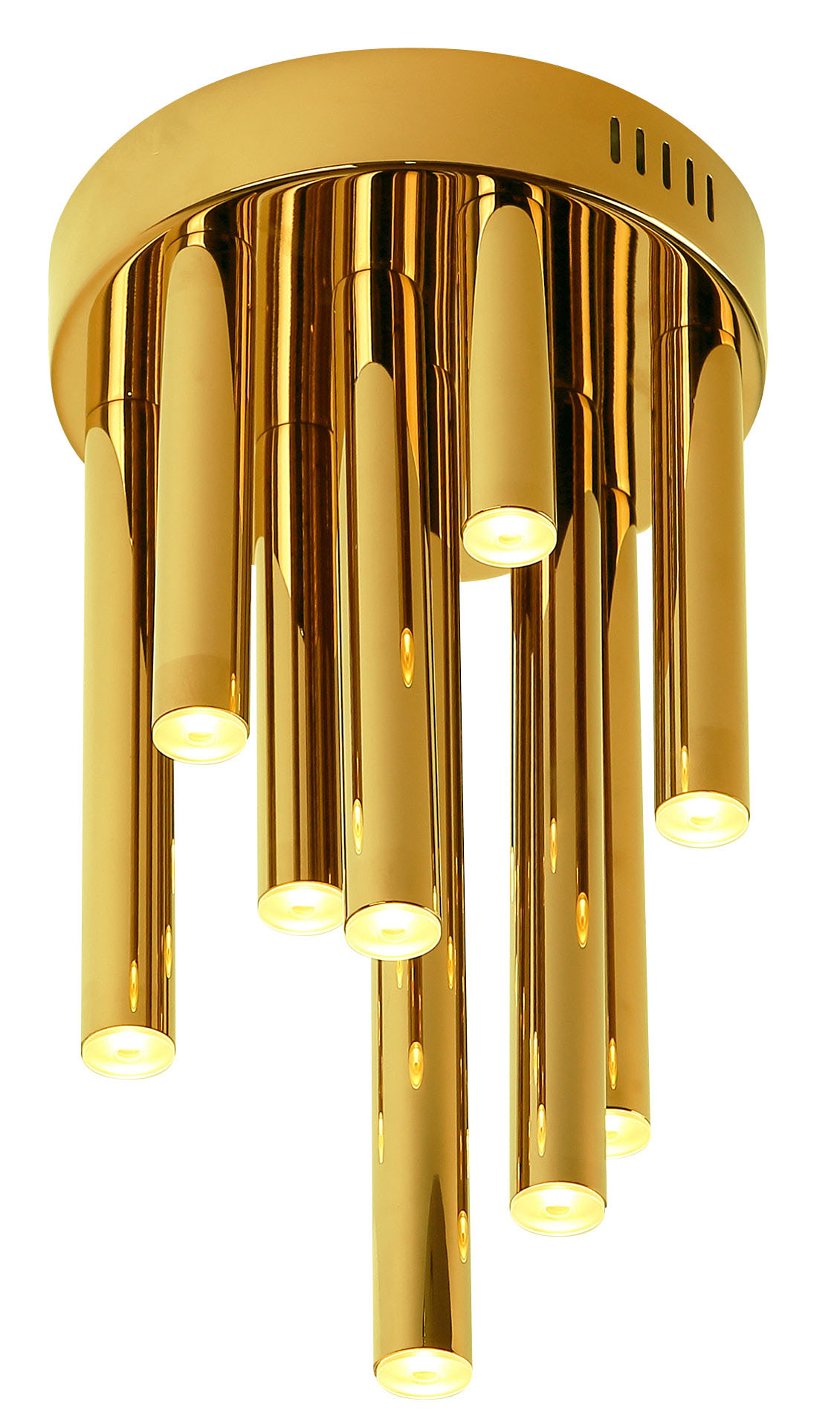 ORGANIC PL 0 C0197D Deckenleuchte LED, Ø: 20 cm, Korpus: Gold
