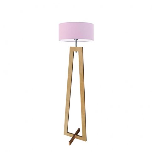 BALI Stehlampe 1-flammig, Korpus: Holz Eiche