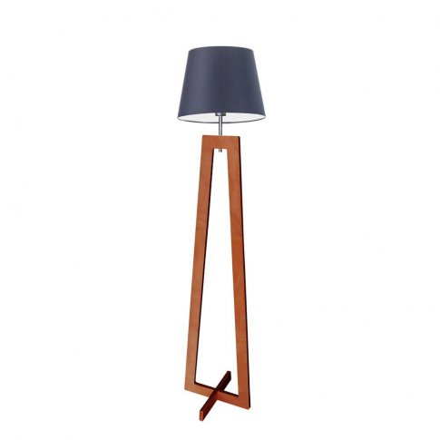 KOS Stehlampe 1-flammig, Korpus: Mahagoni