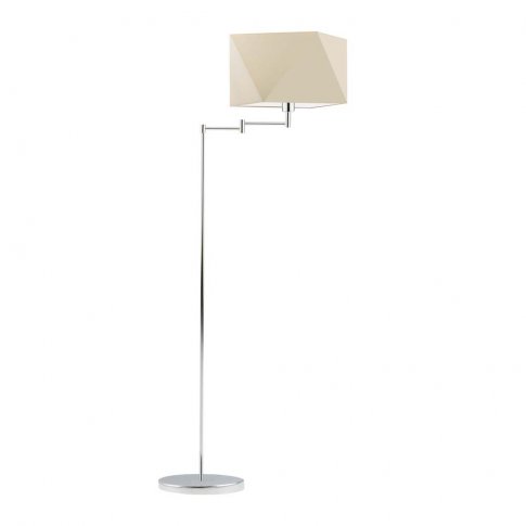 SANTIAGO Stehlampe 1-flammig, Korpus: Chrom