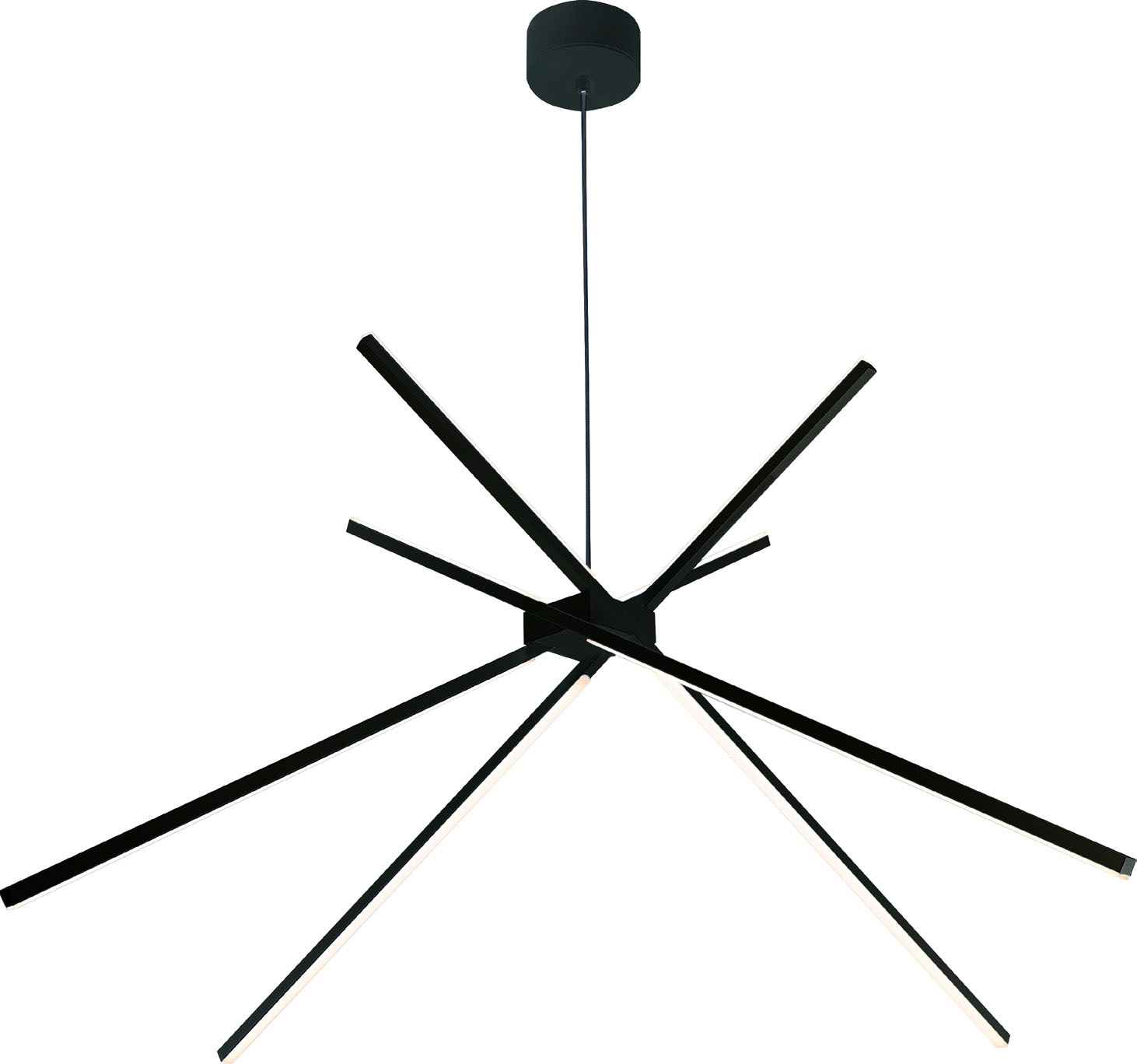 SPIDER P0412 Pendelleuchte LED, Ø: 100 cm, Korpus: Schwarz