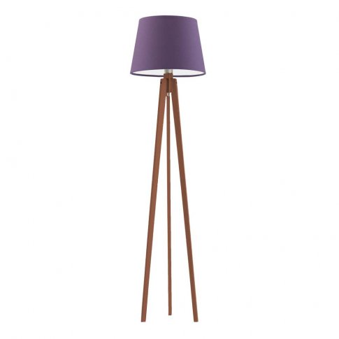 CURACAO Stehlampe 1-flammig, Korpus: Mahagoni