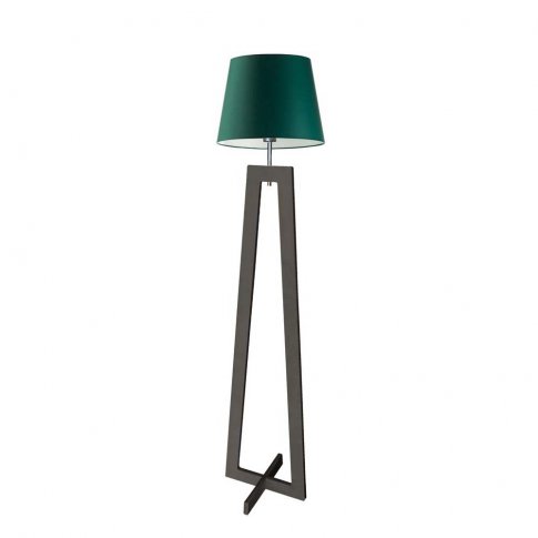 KOS Stehlampe 1-flammig, Korpus: Ebenholz