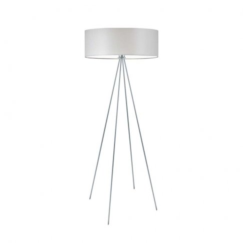 IBIZA Stehlampe 1-flammig, Korpus: Silber