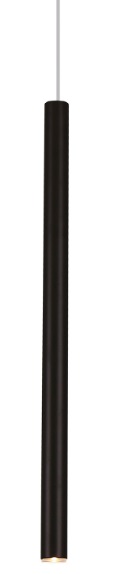 ORGANIC I P0203 Pendelleuchte LED, Ø: 2,5 cm, Korpus: Schwarz
