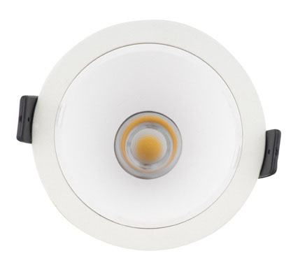 PAXO H0108 Einbaustrahler LED, Ø: 10 cm, Korpus: Weiß